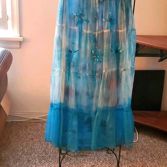 💥 Pretty Chiffon light weight ribbon Skirt - Picture 1 of 7